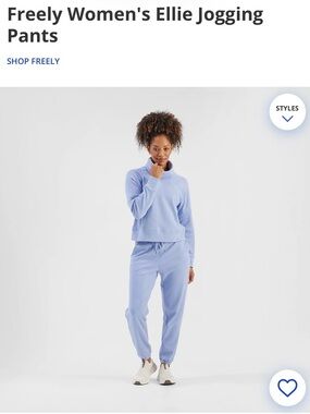 Women’s Freely Ellie Jogging Pants - Periwinkle